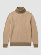 Men's Long Sleeve Roll-Neck Jumper