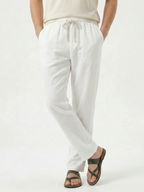 Men's Drawstring Ankle-Length Trousers