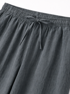 Men's Drawstring Ankle-Length Trousers