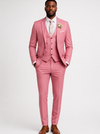 Men's Slim Fit 3-Piece Suit – Formal Occasion Wear