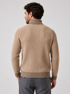 Men's Long Sleeve Roll-Neck Jumper