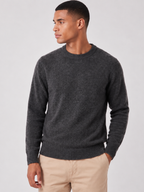 Men's Long Sleeve Crew Neck Jumper