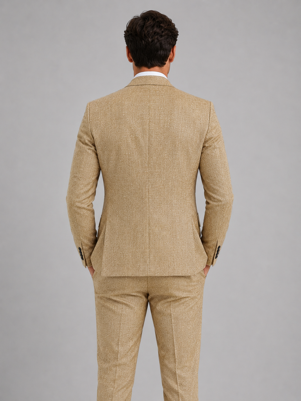 Men's Slim Fit 2-Piece Suit – Modern Summer Style