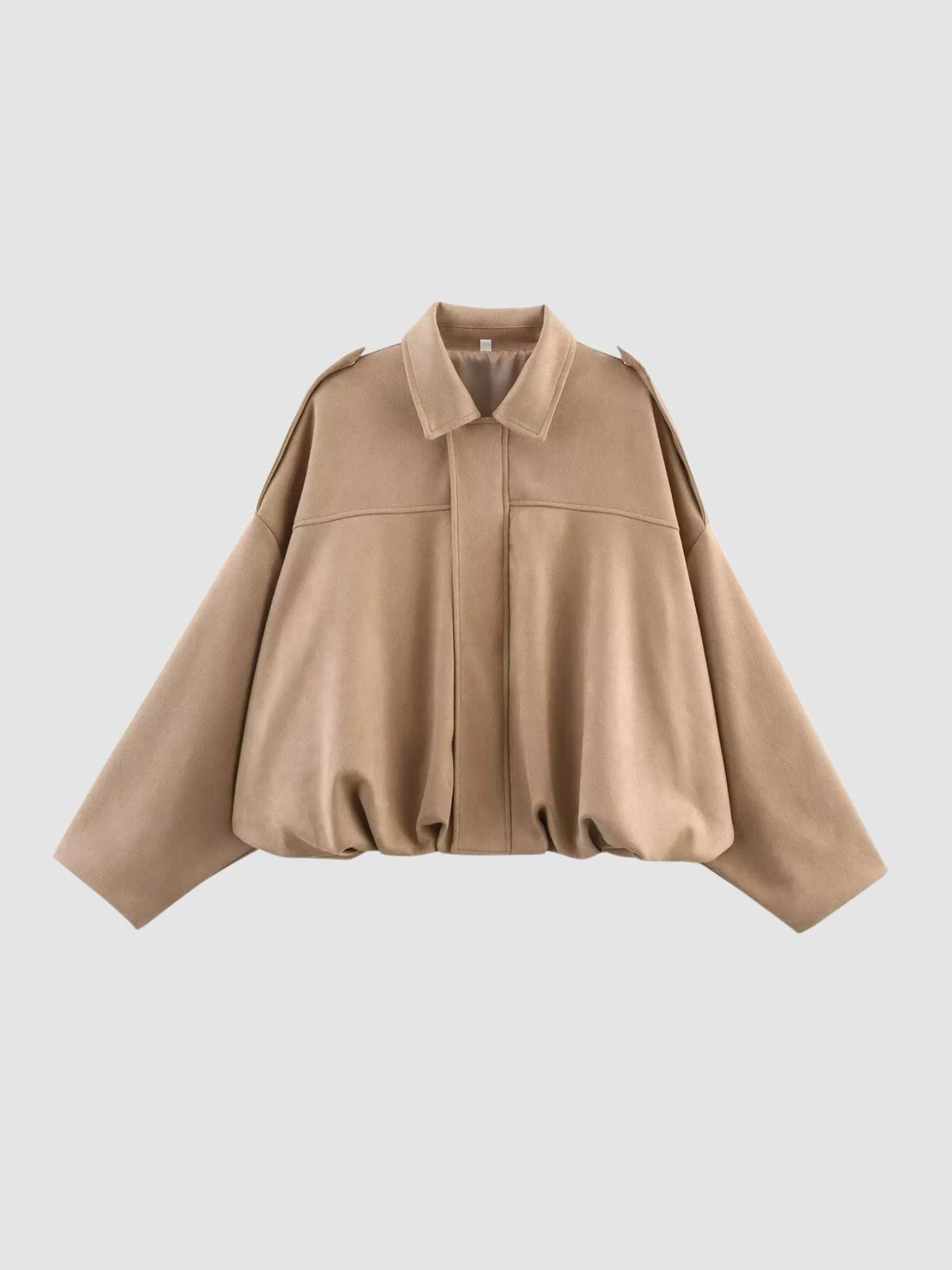 Women's Zip-Up Jacket – Full Zip Closure, Long Sleeve, Relaxed Fit