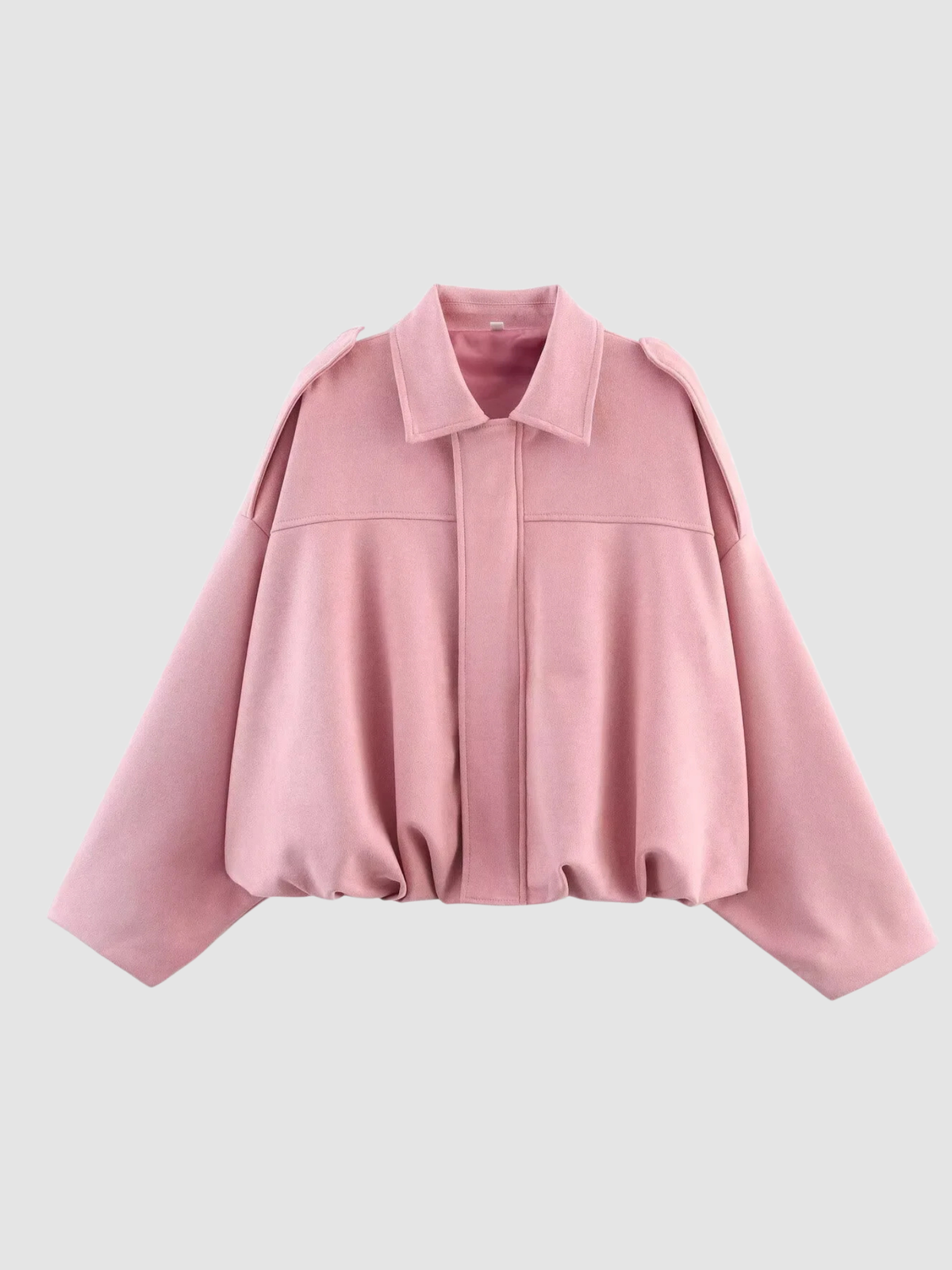 Women's Zip-Up Jacket – Full Zip Closure, Long Sleeve, Relaxed Fit